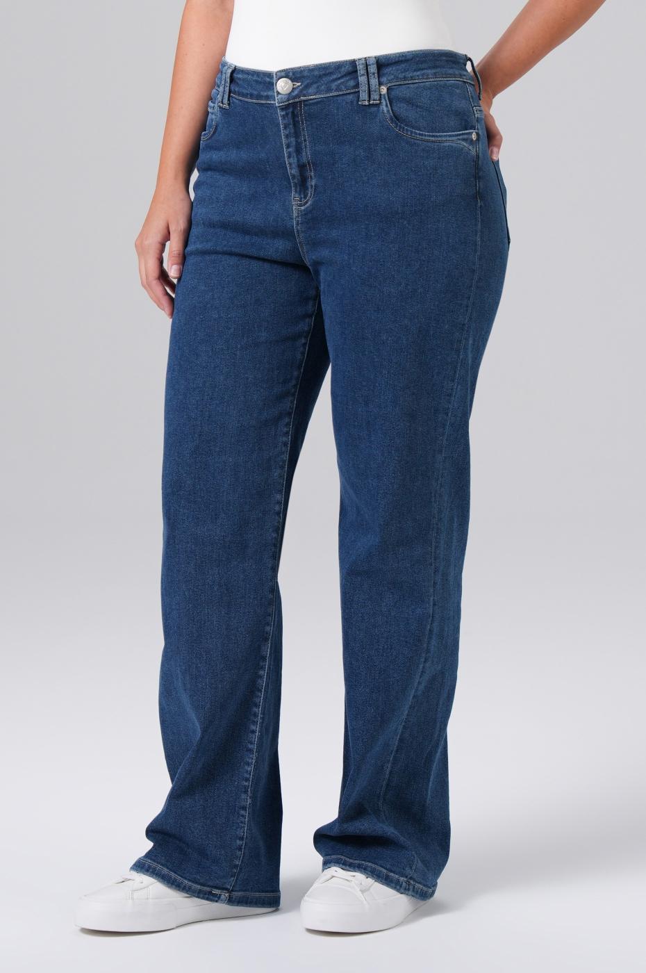 Frida Wide Leg - Caper Blue